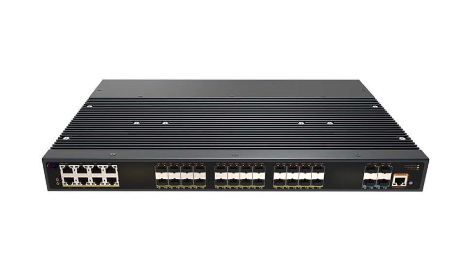 L2网管型工业8电千兆 24光千兆 4光10G万兆交换机4402233700