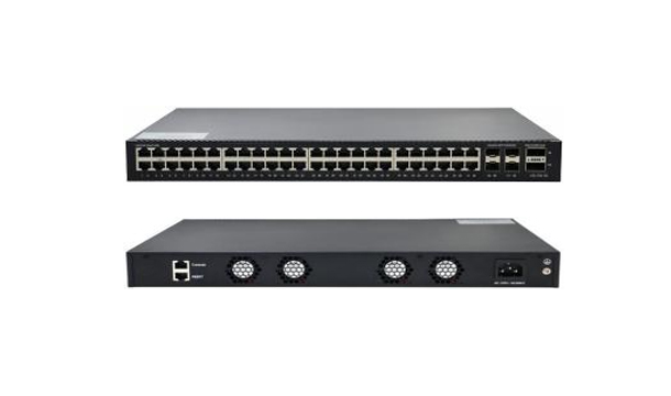 以太网L3管理型48电2.5G交换机 4光10G 2光40G上联 4402234550